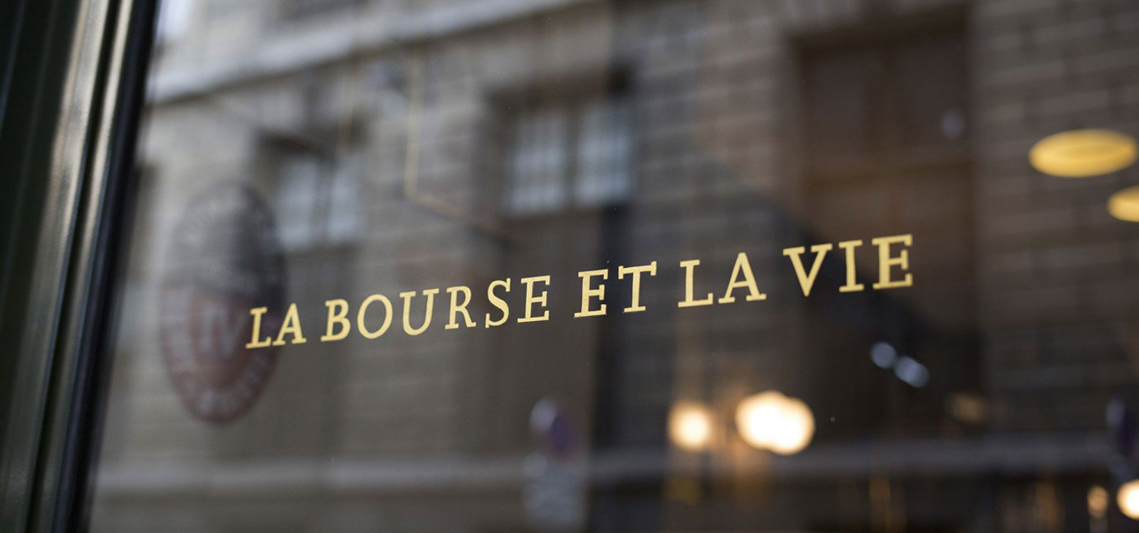 La Bourse Et La Vie Window